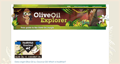 Desktop Screenshot of oliveoilexplorer.com